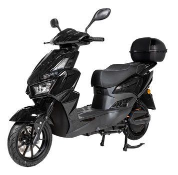 Электроскутер ATLAS Tiger Box 2000W Black 3114 фото