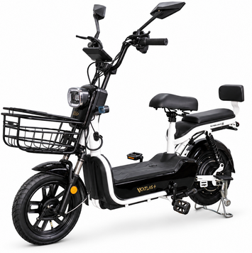 Електровелосипед ATLAS Leaf 350W Black, максимальна швидкість &ndash; 30 км/год 4043 фото