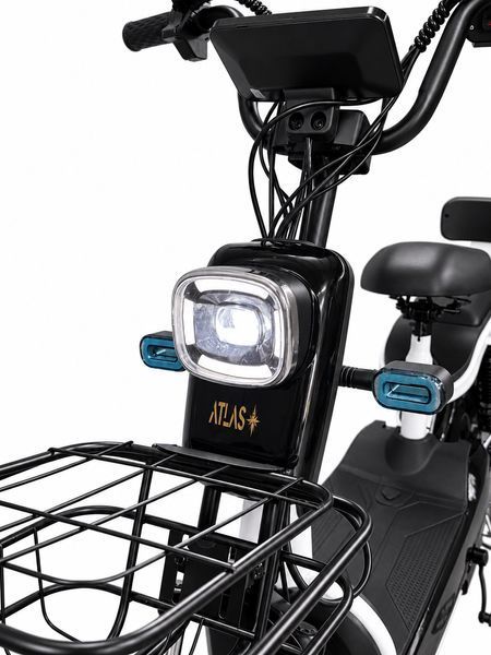 Електровелосипед ATLAS Leaf 350W Black, максимальна швидкість &ndash; 30 км/год 4043 фото