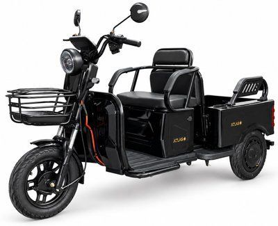 Електровелосипед ATLAS Triton 800W Black 4054 фото
