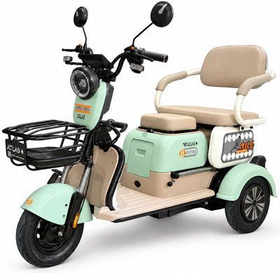 Електровелосипед ATLAS Elegant Trike 600W Green 4058 фото