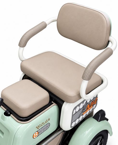 Електровелосипед ATLAS Elegant Trike 600W Green 4058 фото