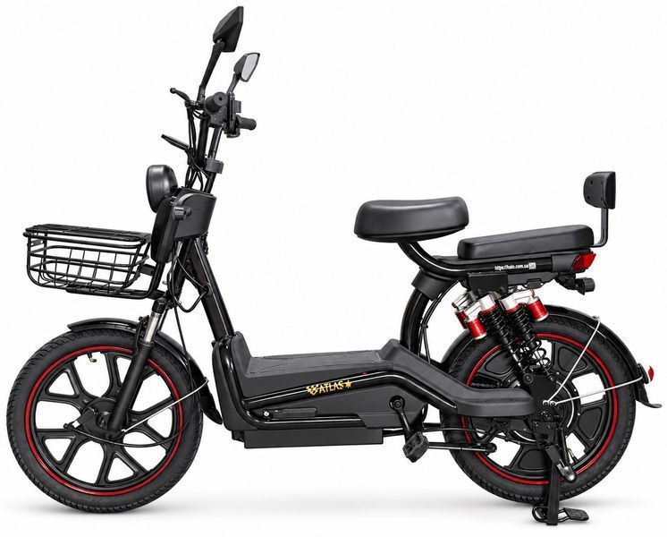 Електровелосипед ATLAS Spark 800W Black 4056 фото