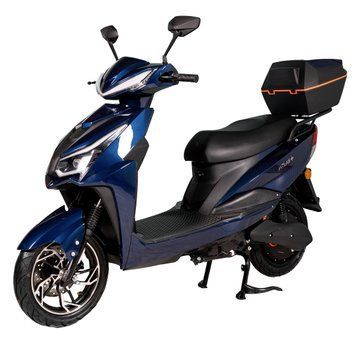Электроскутер ATLAS Spider 2 Box 2000W Cyan Blue 3079 фото