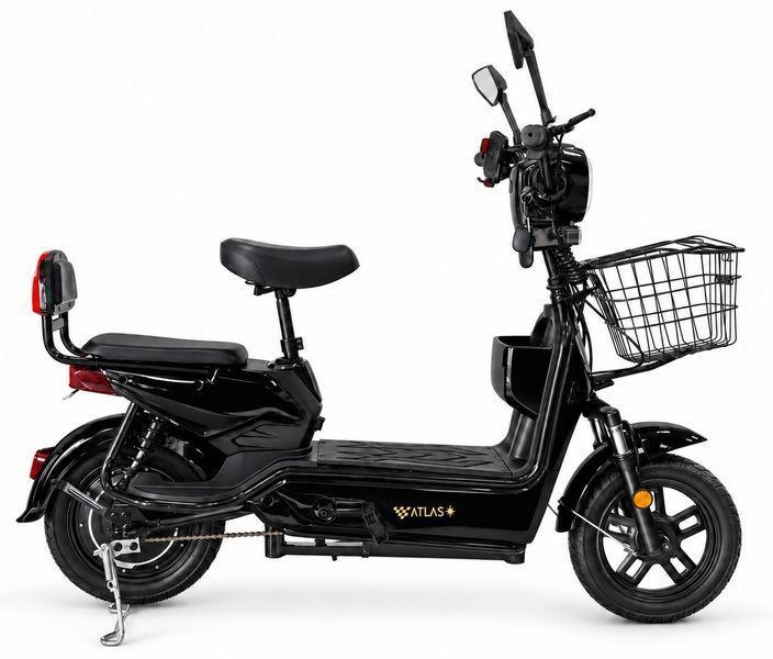 Електровелосипед ATLAS Puma 350W Black 4055 фото