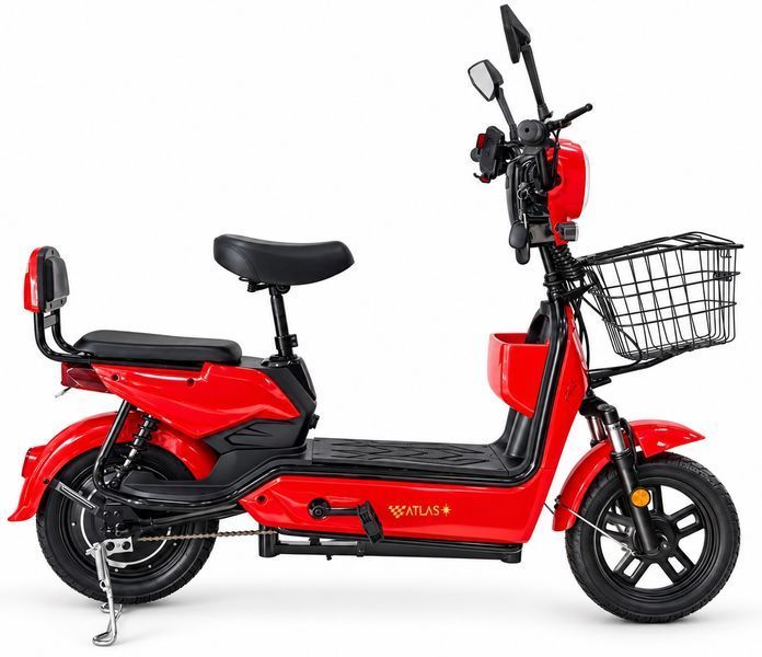 Електровелосипед ATLAS Puma 350W Red 4057 фото
