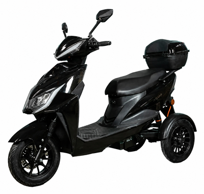 Електроскутер ATLAS Spider Trike Box 1500W Black 4036 фото