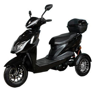 Електроскутер ATLAS Spider Trike Box 1500W Black 4036 фото